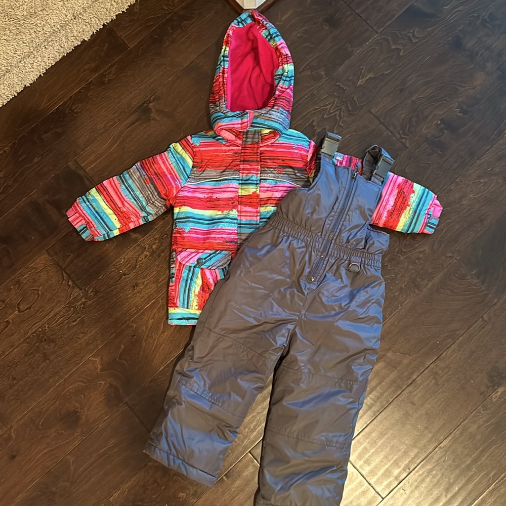 Snow Jacket and Bib set for toddler size 3T